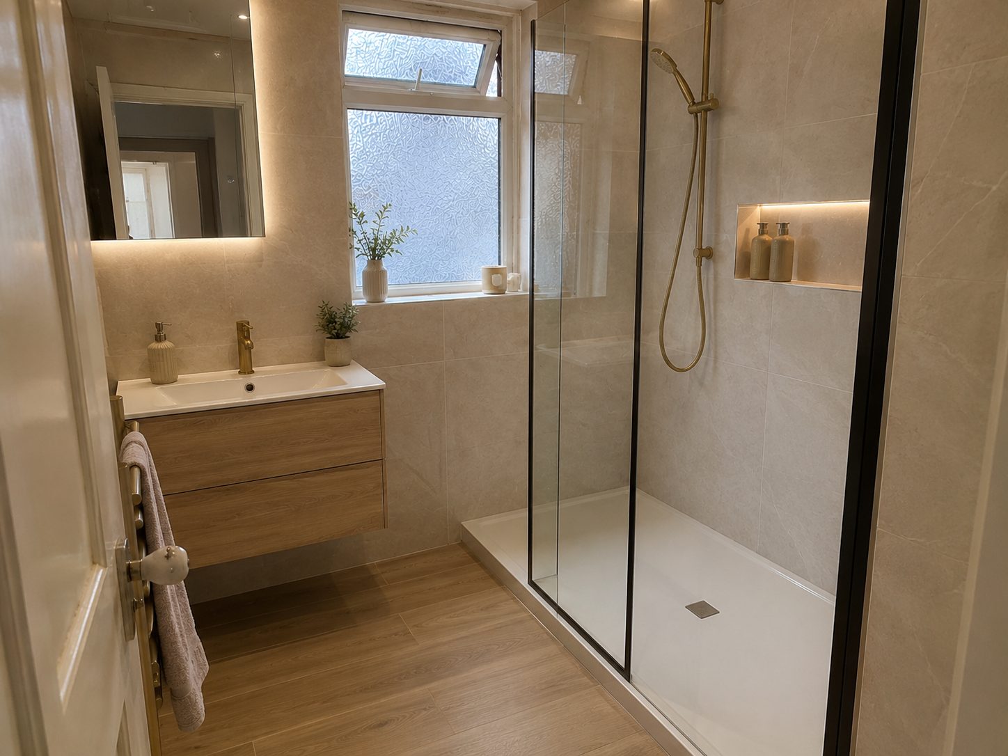 Spa-Inspired Bathroom — concept image 2.