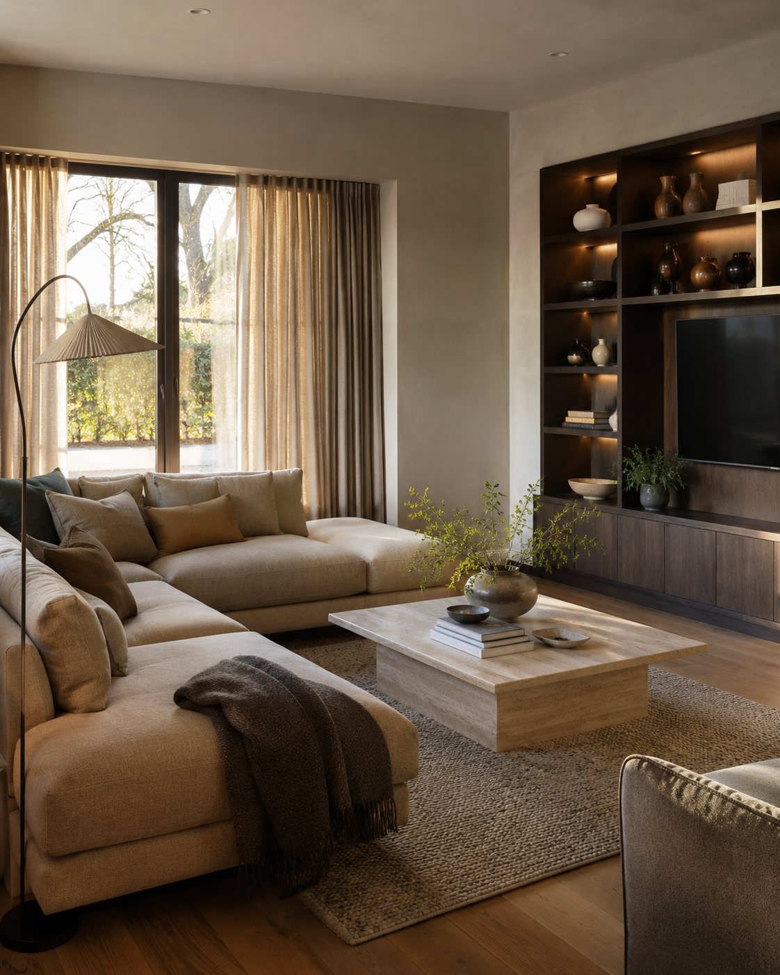 Layered Living Space — concept inspiration image.