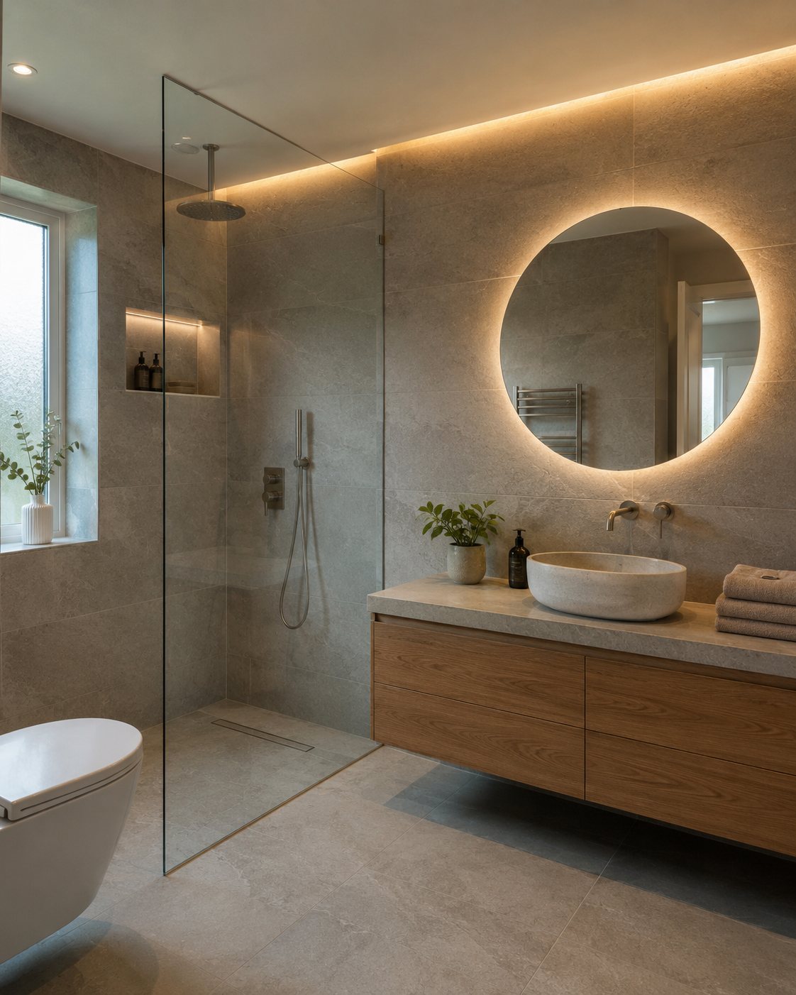 Spa-Inspired Bathroom — concept inspiration image.